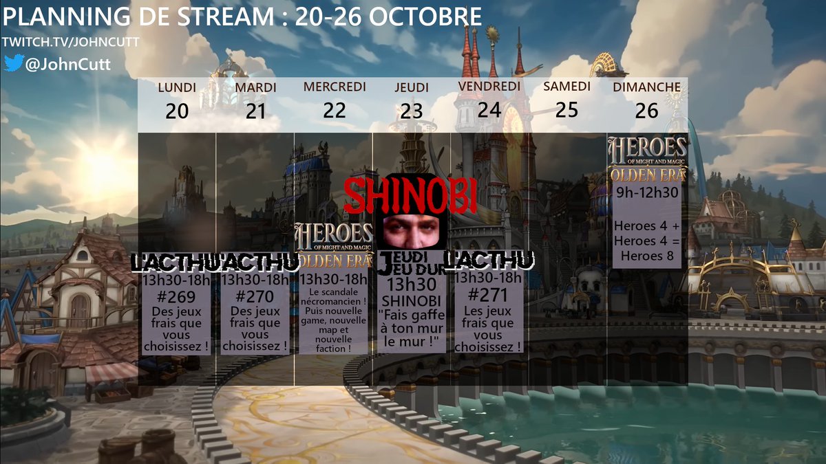 Je suis un streamer