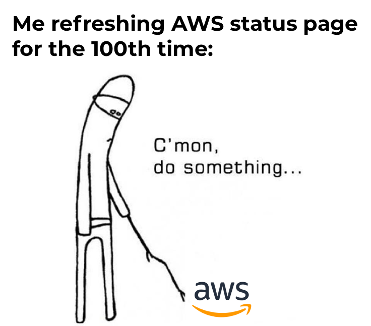 kriz_design's tweet image. #AWSDown #AWSCrash #AmazonWebServices #CloudDown #InternetIsBroken #ServerDown #CloudFail #TechDown #OutageAlert #GlobalOutage