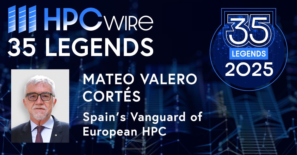 BSC_CNS's tweet image. 🔝Mateo Valero, is one of the 35 HPC Legends by HPCwire

🌐 This list celebrates 35 luminaries who have made HPC what it is today.

➡ hpcwire.com/35-hpc-legends/

#35Legends #HPCLegends