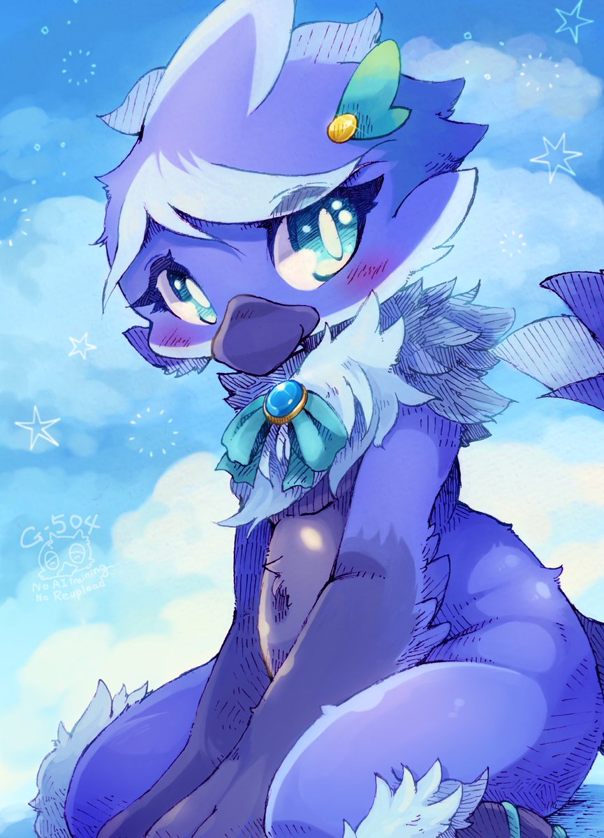 セレスタ君描かせて頂きました！！鳥男の子かわいいです…✨🐦✨