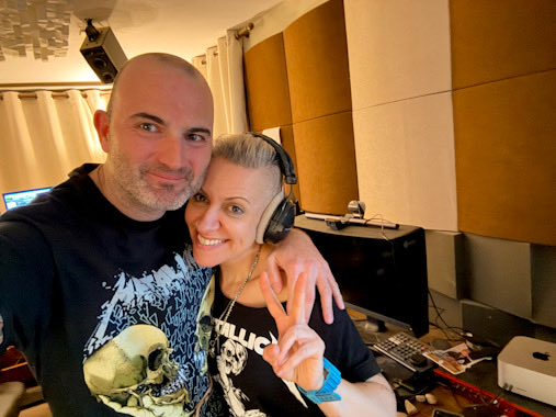 Fin de semana intenso en el estudio #absenci #metal #voz #guitarra