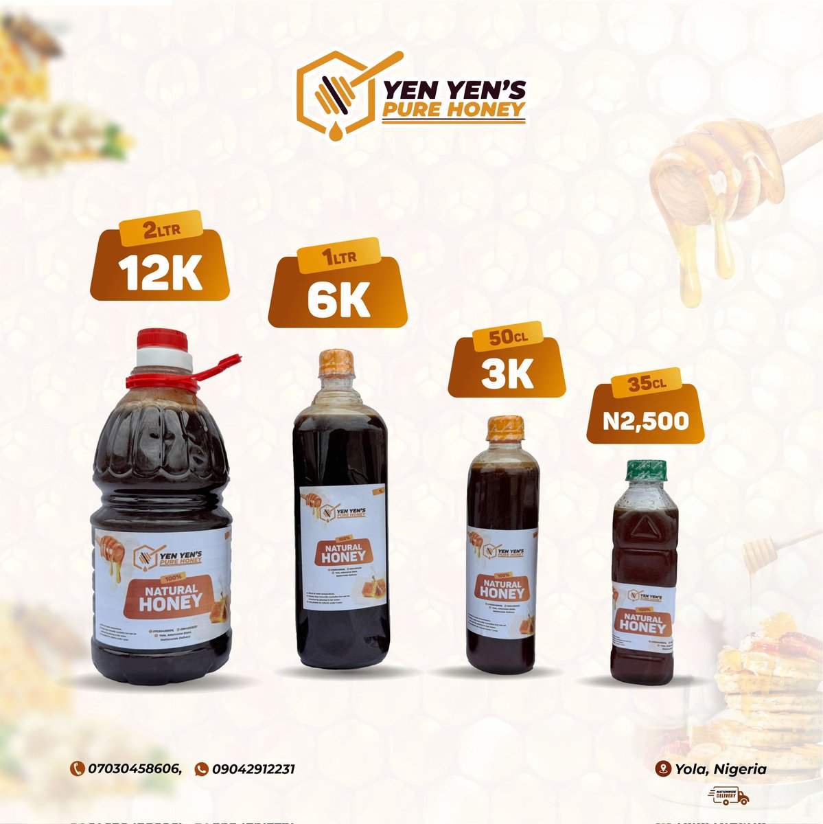 yenyenpurehoney's tweet image. Dan Allah don't skip without a single retweet for my hustle,
I really need ur retweet
I sell pure honey
God bless you as u hit
Delivery nation wide
My main account was suspended @sharafat_yenyen
07030458606