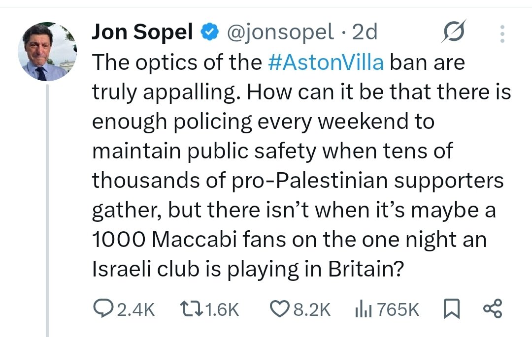 Every single person who tried to make it about antisemitism should be ashamed of themselves.