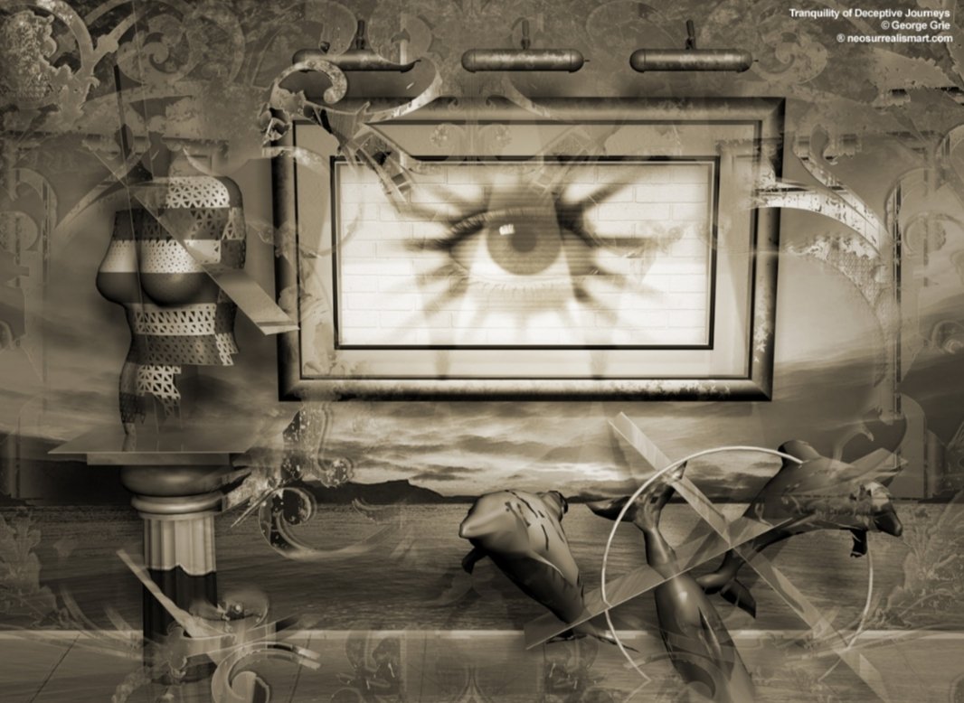 . 

The serenity of deceptive travels.

George Grie