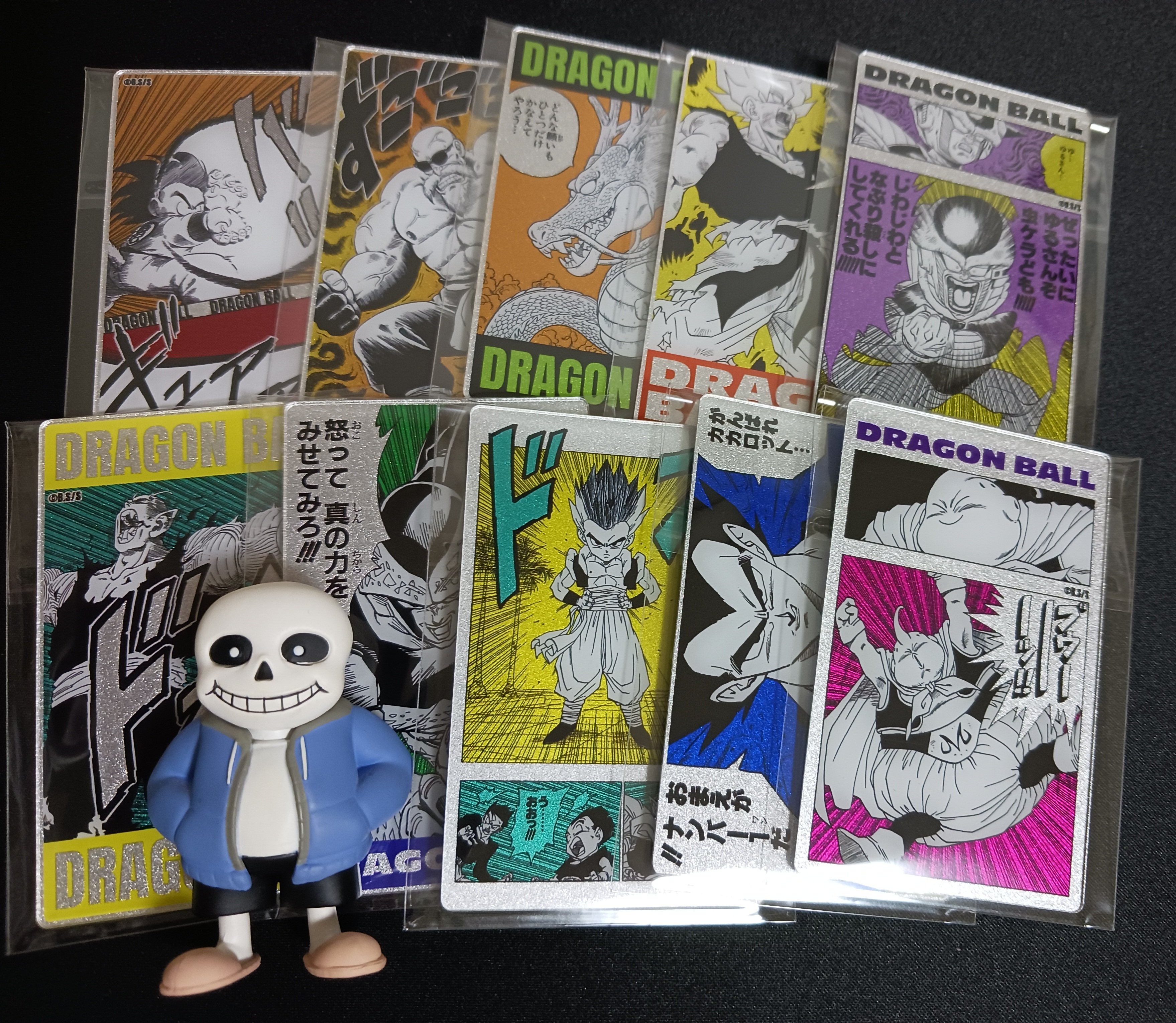 【新品】 ドラゴンボール　 メタリックアクリルカードコレクション 全10種 JUMP SHOPの40th記念フェアで購入したメタリックアクリルカード