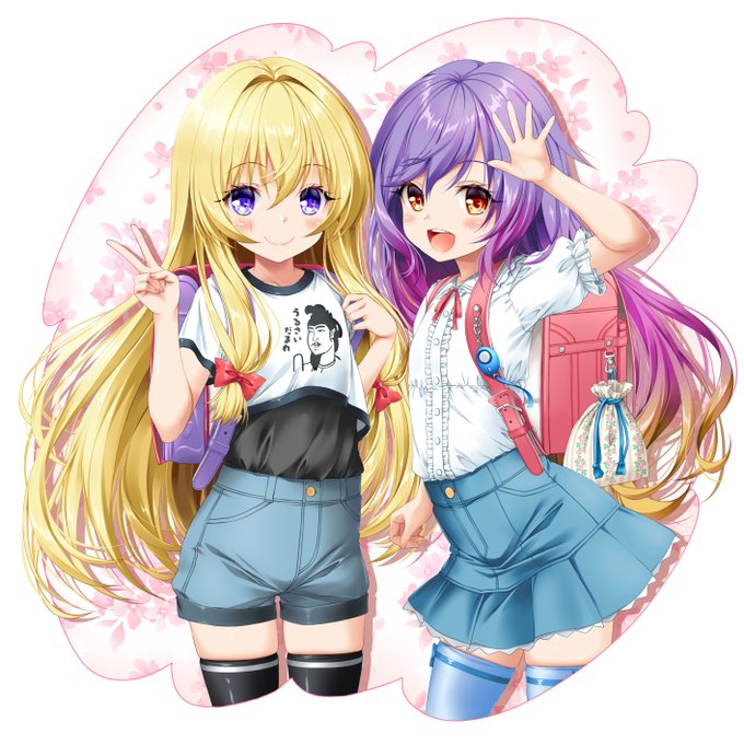 是非見てほしいかなり少女な紫さんと白蓮さん、
紫さんのクソダサTシャツは個人的にお気に入り。
#東方Projectᅠᅠᅠᅠ 
#八雲紫 
#聖白蓮 