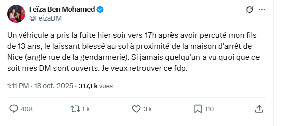 Psyhodelikus's tweet photo. Ca défend Nahel contre vent et maré... Puis quand sa arrive a son propre fils, le discours change... 

LoL https://t.co/C0WuIX0oh6