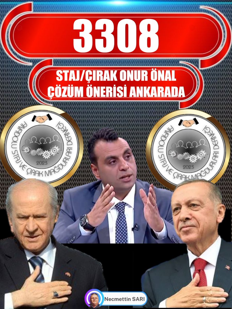 Artık bu kısa vade denilen bu uygulamayı sonlandırmanın zamanı geldi ucuz iş gücü olarak kullanılmak istemiyoruz ilk işe giriş tarihimiz SGK başlangıcı olsun

<a href="/memetsimsek/">Mehmet Simsek</a>
<a href="/_cevdetyilmaz/">Cevdet Yılmaz</a>
<a href="/RTEdijital/">Erdoğan Dijital Medya</a> 
<a href="/dbdevletbahceli/">Devlet Bahçeli</a>
Bizim Yolumuz Kutludur
#StajyerÇırağaTamSgkHaktır
