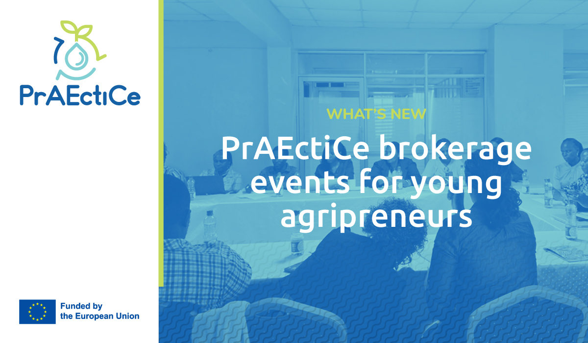 The Africa Agribusiness Academy(AAA)-Kenya in collaboration with the Kenya National Farmers Federation (KENAFF), organised a brokerage event for agripreneurs to identify new opportunities in Agroecology, and build scalable business solutions,

READ MORE: praectice.eu/praectice-brok…