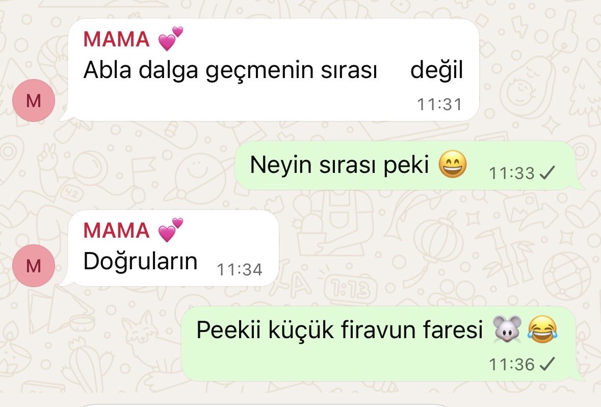 Kardeşim (8 yaşında) biraz gergin 😂