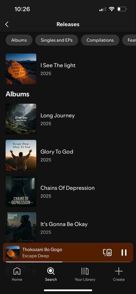 5 albums and an EP in a year? Unheard of output, decent releases too. 6.5/10 🤝