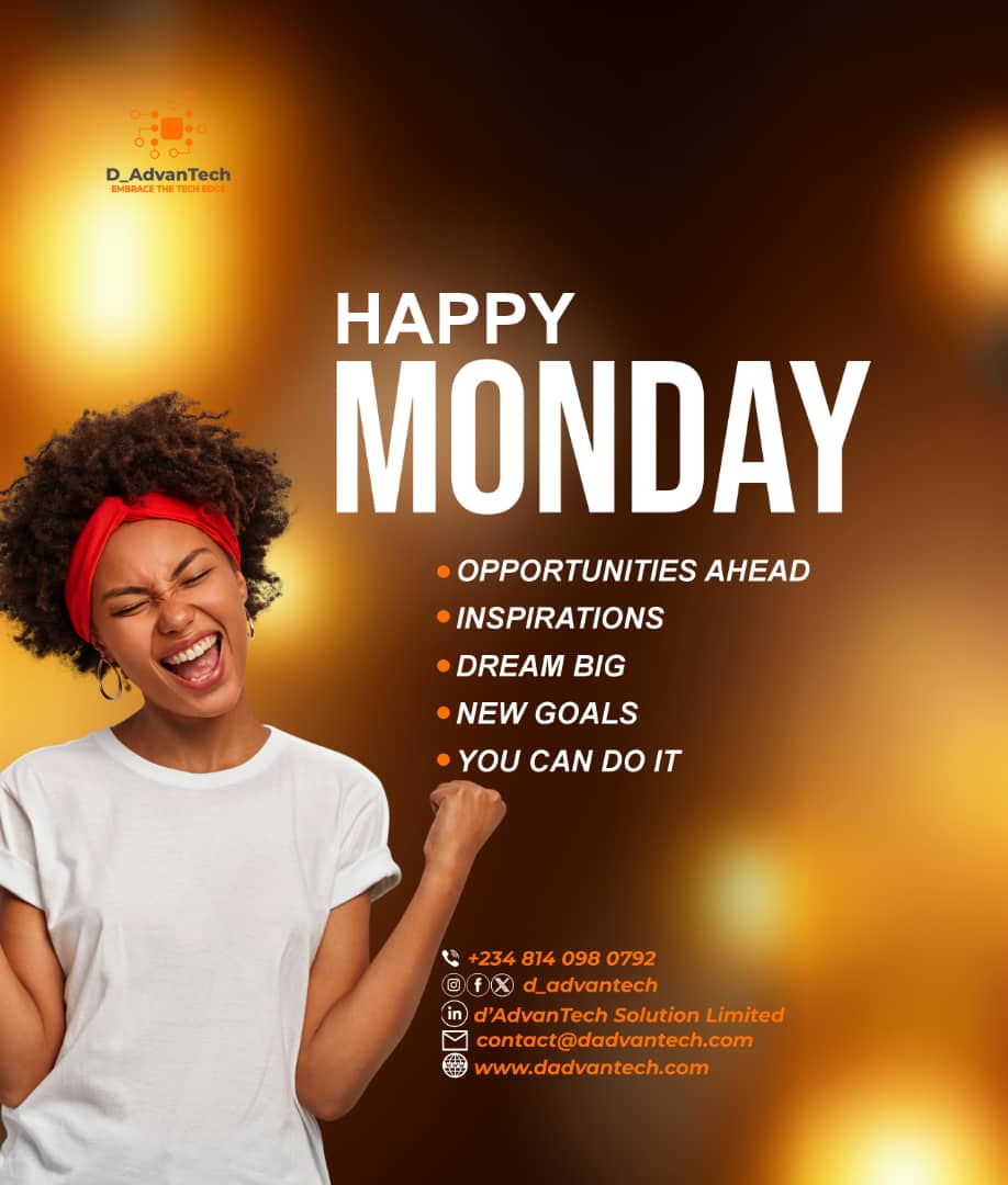 d_AdvanTech's tweet photo. The future belongs to those who believe in the beauty of their dreams.

Happy Monday! https://t.co/igCkoyjefI