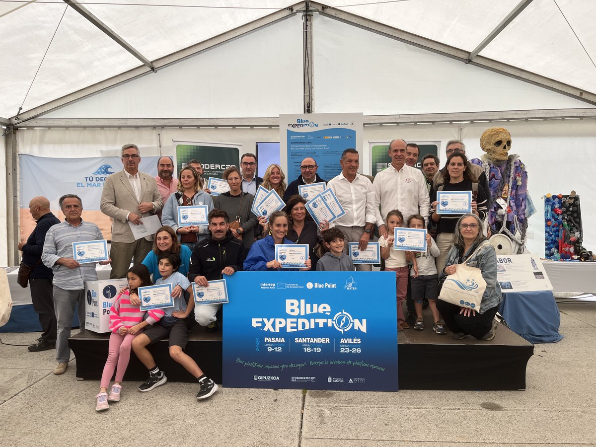 Nos adherimos al proyecto BLUEPOINT que aborda el problema de los residuos plásticos marinos. bluepointproject.eu/the-project.htm