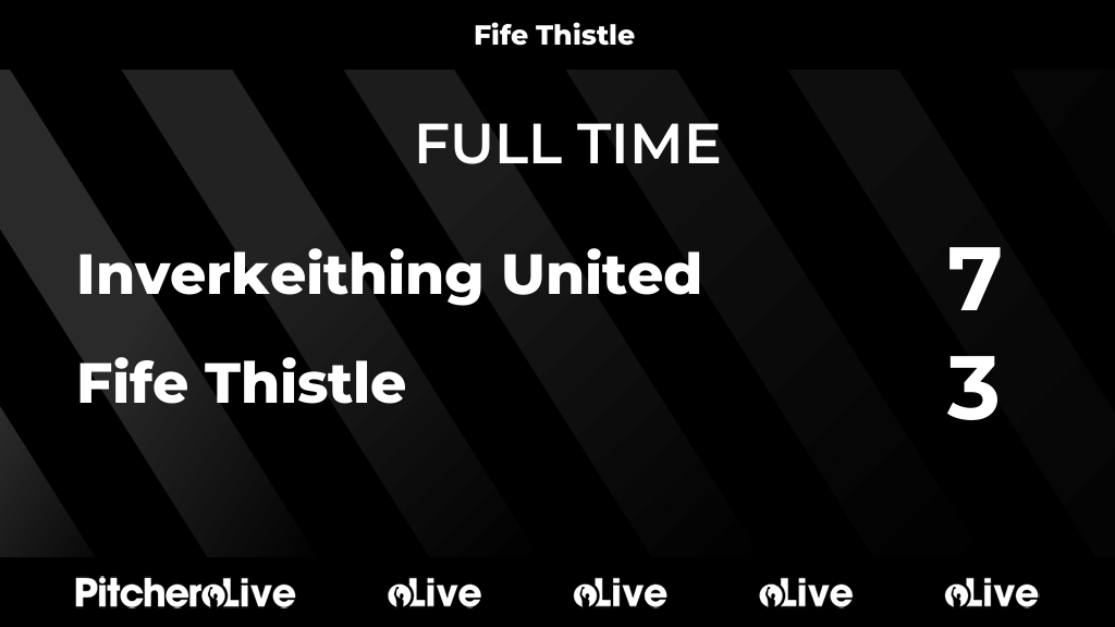 FULL TIME: Inverkeithing United 7 - 3 Fife Thistle
#INVFIF #Pitchero
pitchero.com/clubs/fifethis…