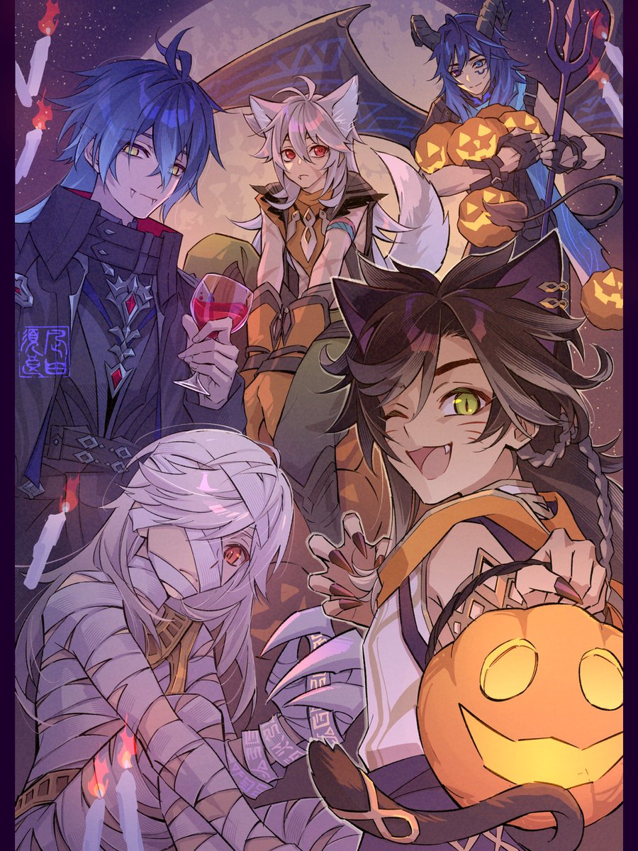 ゆすら (@nagiyusura) on Twitter photo 【 お菓子をくれても悪戯しちゃうよ 】
雷男子でハロウィン🎃
#Sethos #Flins 【 お菓子をくれても悪戯しちゃうよ 】
雷男子でハロウィン🎃
#Sethos #Flins