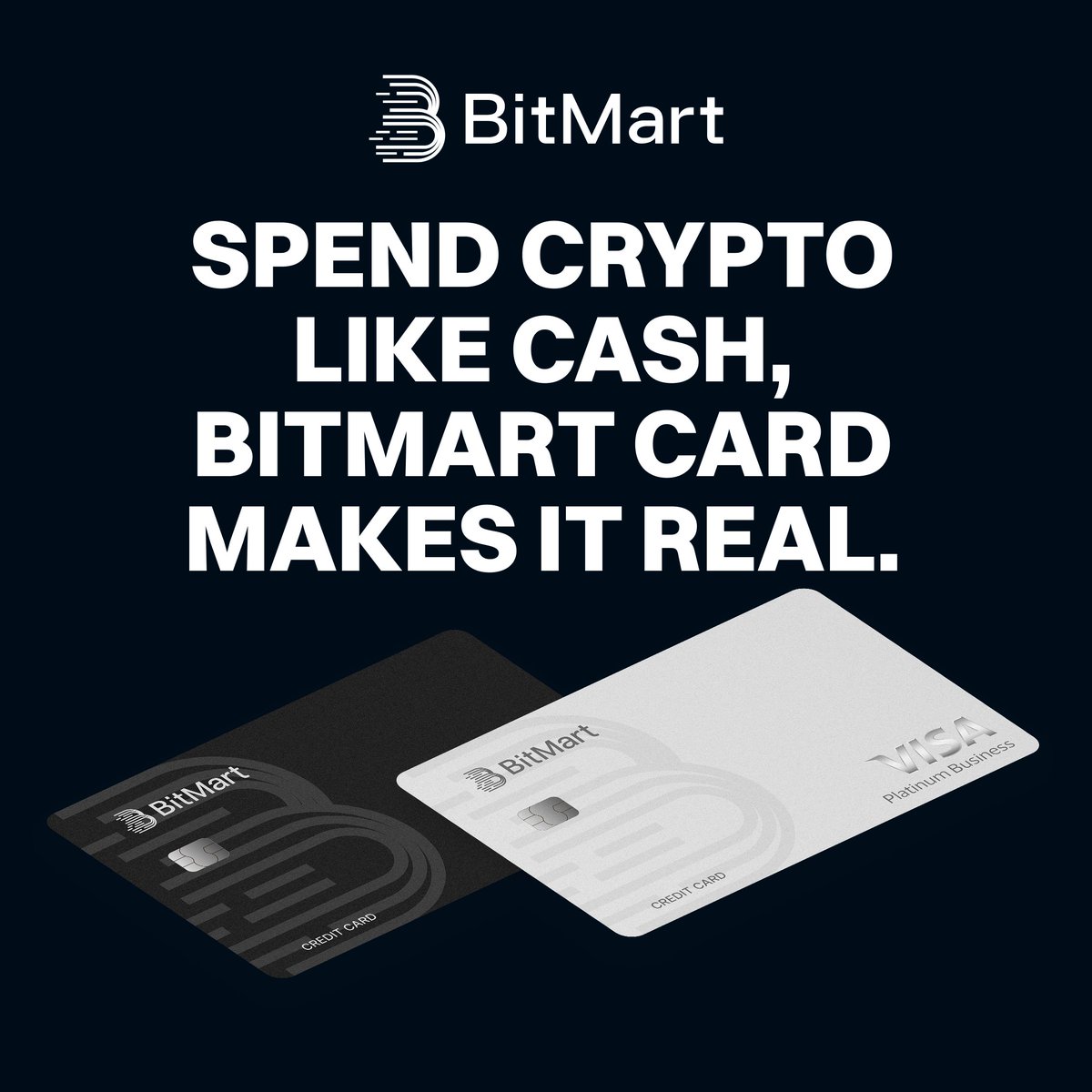 BitMartExchange's tweet image. What is a Crypto Card?
💳 What if you could spend cryptocurrency like cash?
BitMart Card makes it real — your crypto, your way.

👉Learn more: bitmart.com/bitmart-card
#BitMartCard