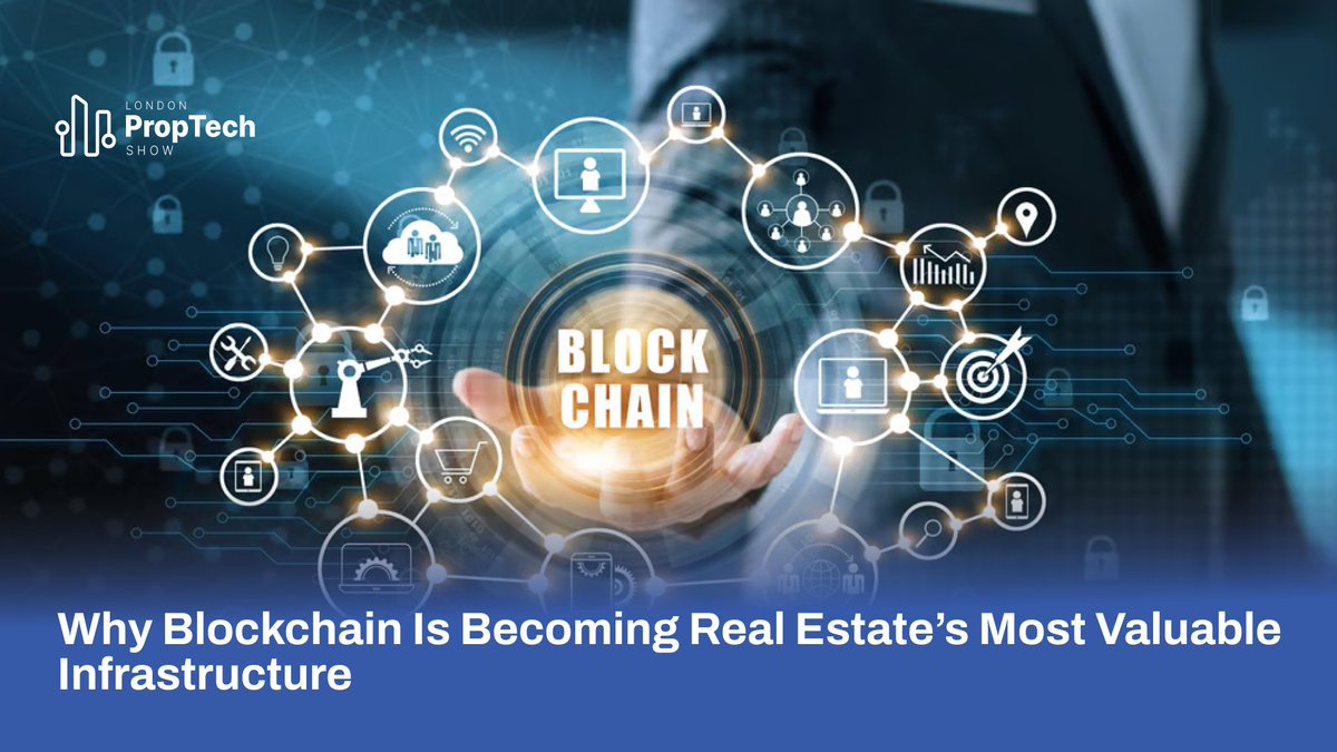 ProptechShow's tweet image. Discover how blockchain is transforming global real estate. From tokenization and smart contracts to transparency and trust, learn how PropTech is building a smarter property market for 2026 and beyond.

Read the full blog here: proptechshow.com/blog/why-block…

#PropTech #PTS26