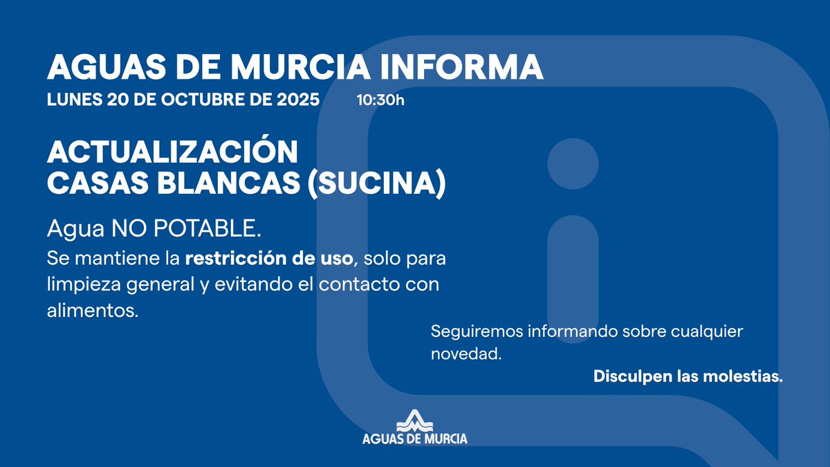 EMUASA_Clientes's tweet image. 🔔 Actualización de la red de tuberías a fecha Lunes 20 de octubre
