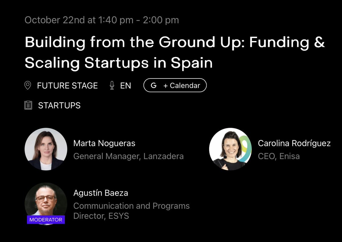 Esta semana se celebra el Valencia Digital Summit, el mejor evento del ecosistema de este país.  #VDS2025

Tres días de conversaciones, conexiones y encuentros. 600 ponentes, la mitad internacionales y miles de personas en la Ciudad de las Ciencias. 

El miércoles 22 modero una