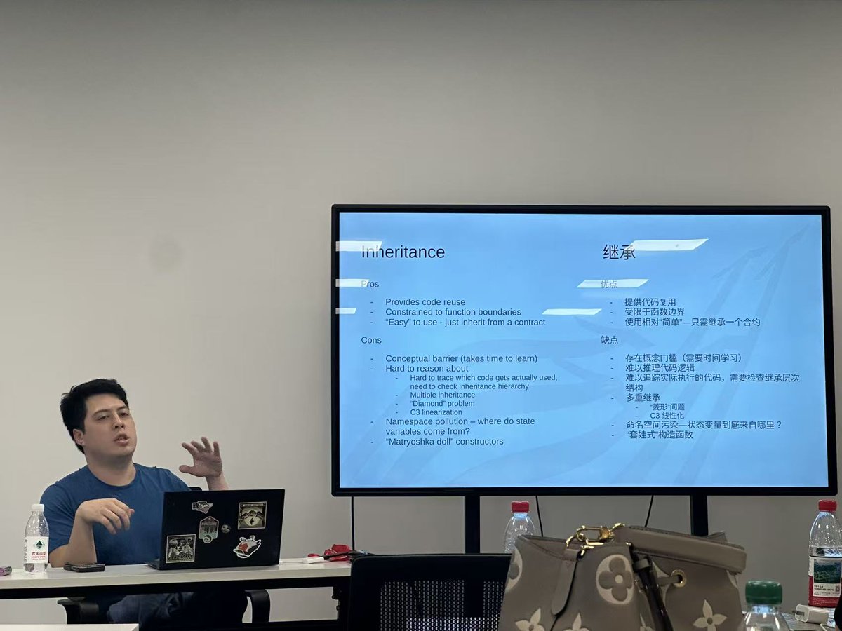 EthereumSH's tweet image. All workshops of #ETHShanghai Hackathon have come to a close!🥰

Huge thanks to today’s amazing speakers for sharing their insights and sparking so much inspiration 👇

👉 @Bitzack_01｜@LXDAO_Official Builder &amp;amp; GovNERDs of Optimism
👉 Frank｜@chainlink DevRel…