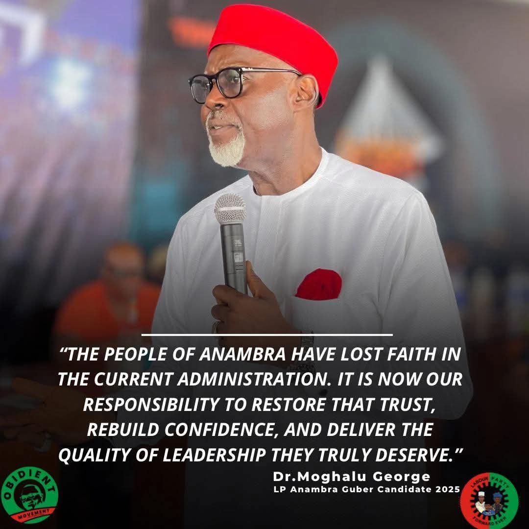 The General Snow ๐จ๐ฎ (@generalsnow_) on Twitter photo Current Registered voters in Anambra is 2,802,790.
Soludo won his current term with meager 112,229 votes.
We have more than 2 million Obidients in Anambra, come out en Masse and Send Soludo back to his village.
Vote <a href="/MoghaluGeorge/">Dr. George Moghalu</a> for Governor Anambra State. Current Registered voters in Anambra is 2,802,790.
Soludo won his current term with meager 112,229 votes.
We have more than 2 million Obidients in Anambra, come out en Masse and Send Soludo back to his village.
Vote <a href="/MoghaluGeorge/">Dr. George Moghalu</a> for Governor Anambra State.