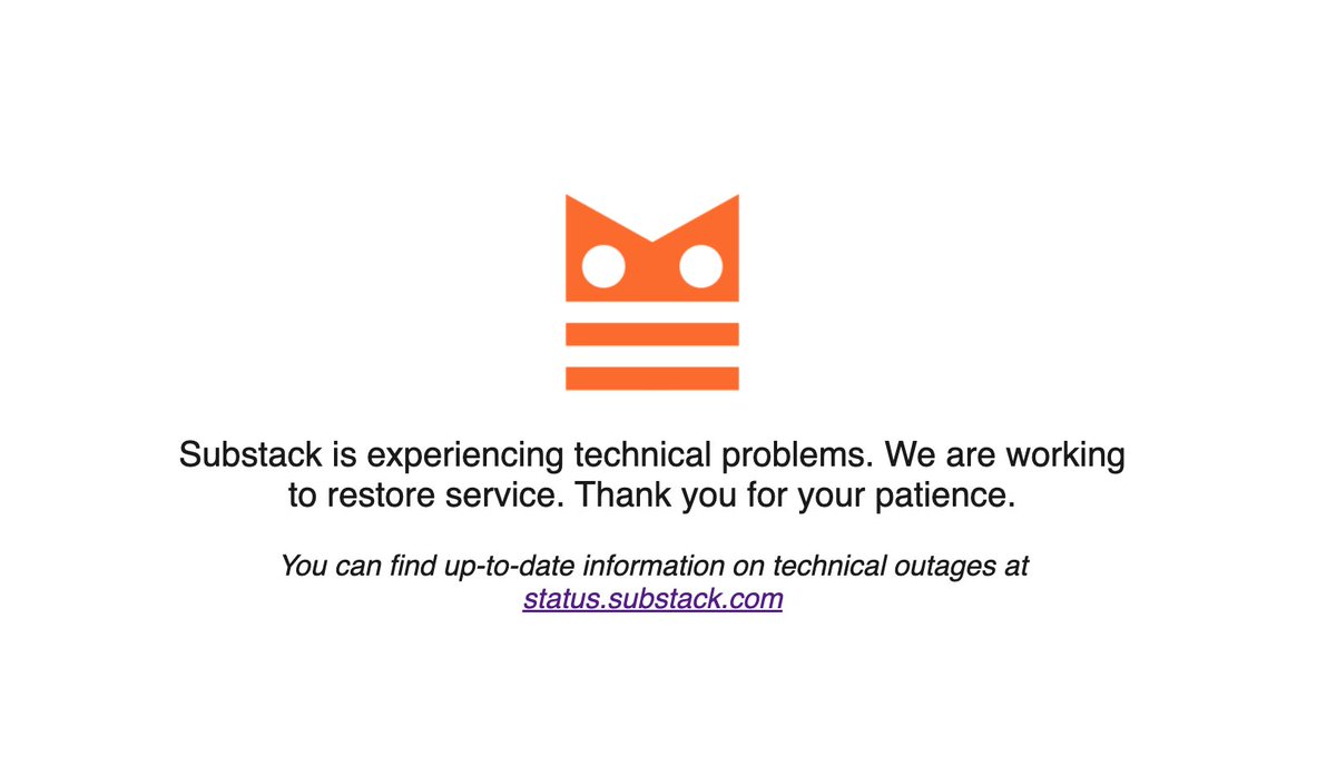 efipm's tweet image. #Substack and #Canva, are down! Are there other ones experiencing problems?