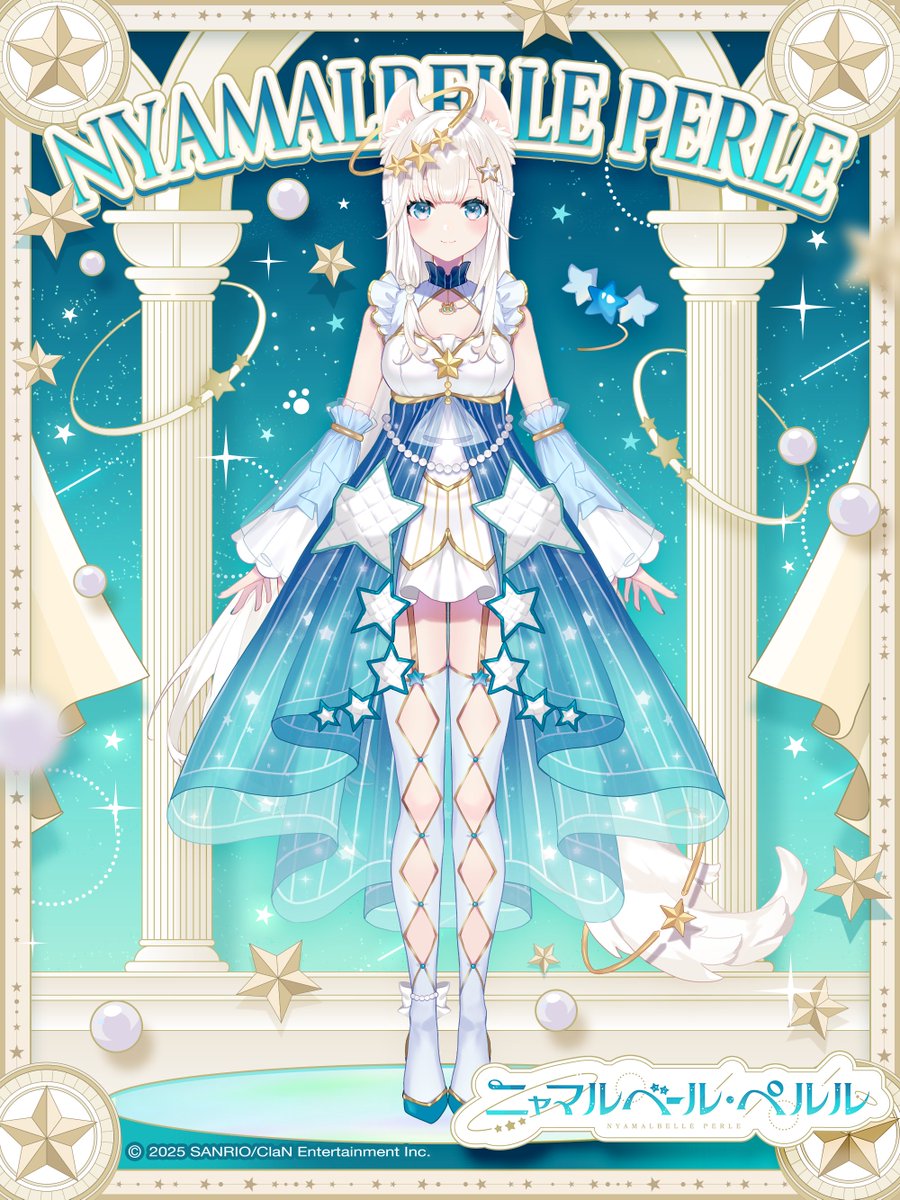 ペルル様♥ ニャマルベール・ペルル / NYAMALBELLE PERLE 👑🤍🌟 (@nyama_perle