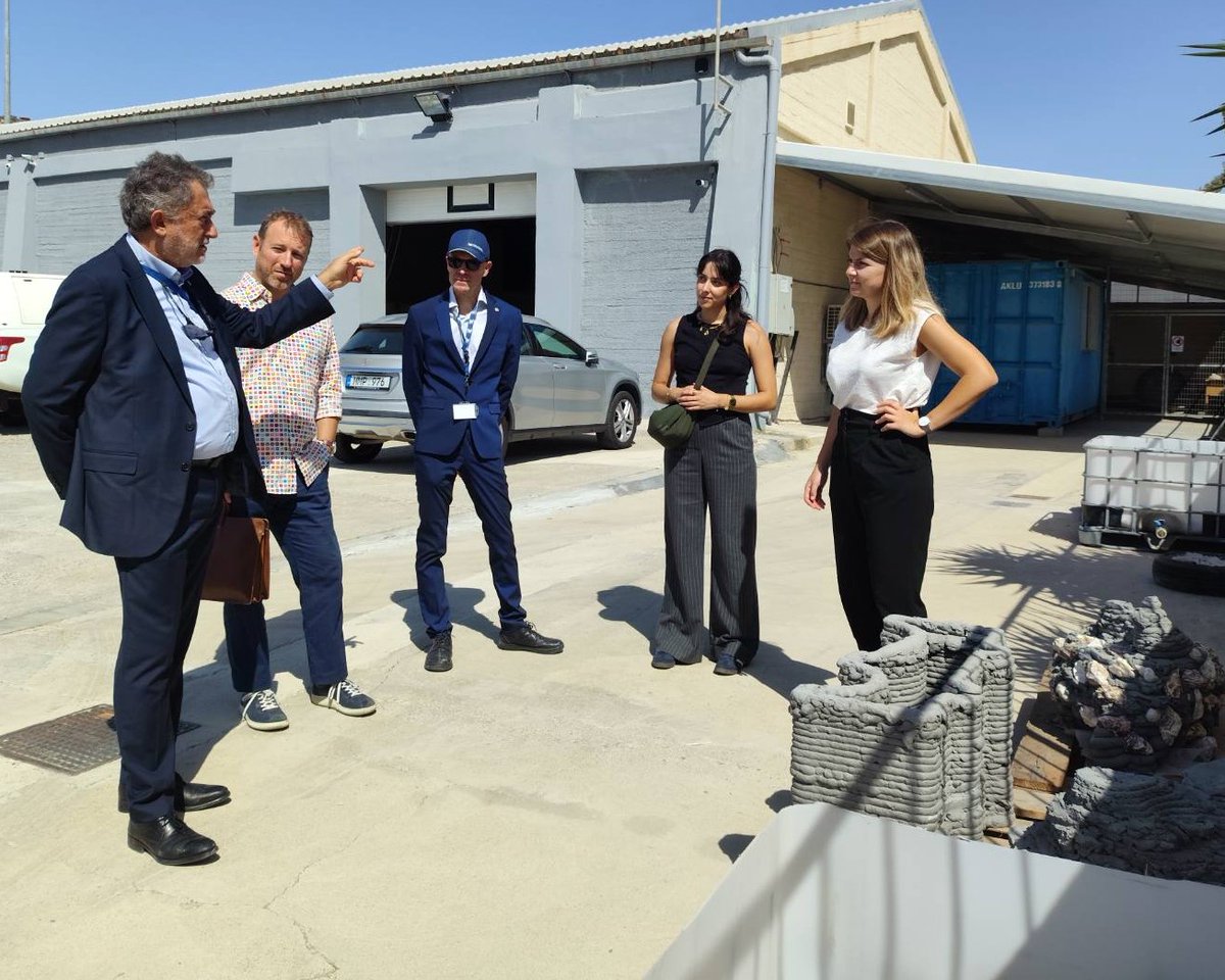 cmmicyprus's tweet image. 📣 We were honoured to host a couple of weeks ago Commander Nicolas Fredon, French Defence Attaché to Cyprus, at our Voroklini Campus.
Our CEO, Mr. Zacharias Siokouros, alongside colleagues, presented CMMI’s mission, expertise, and capabilities in the fields of defence,…