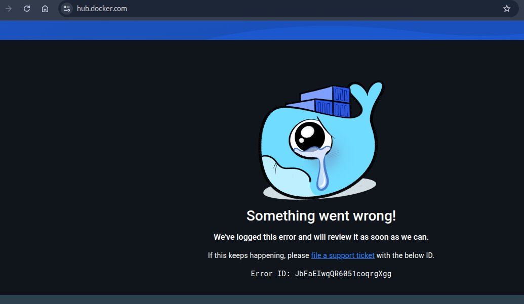 9ovindyadav's tweet image. #dockerhub down