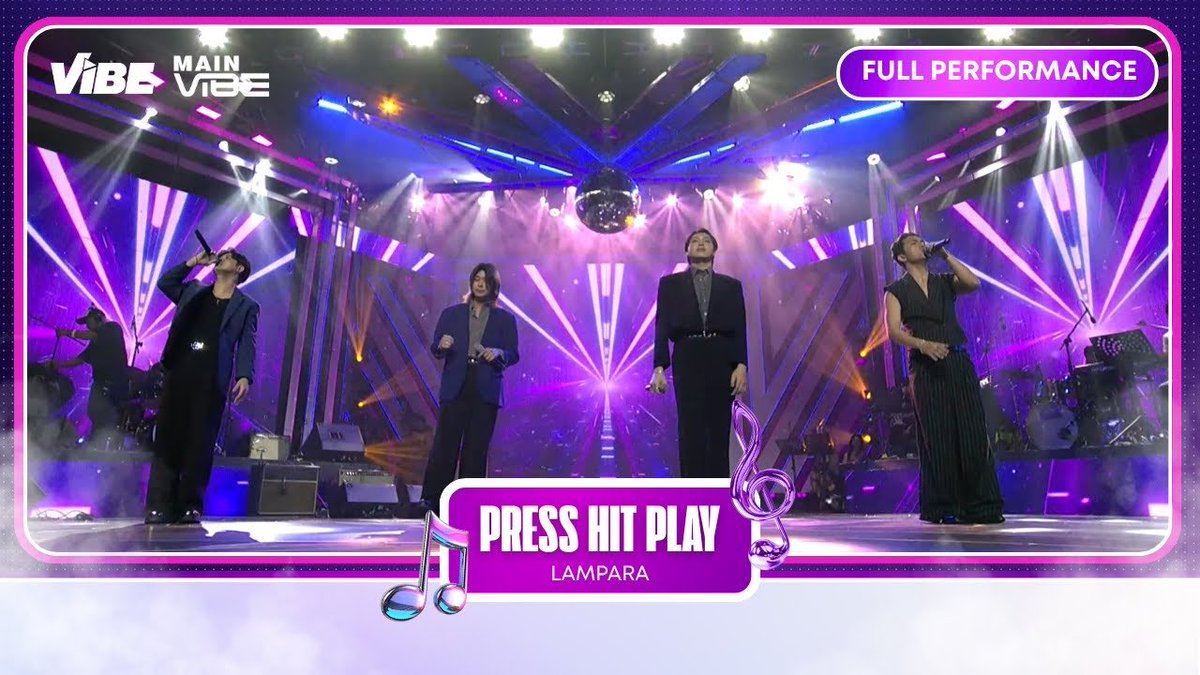 PressHitPlay's tweet image. The vibe was on, and so were we! Thank you @vibephtv for the chance to share our light through Lampara on the VIBE stage! 💜✨

Watch our performance here
🔗: youtu.be/C23zcXx9fog?si…

#VibePH #MainVibe #PressHitPlay #SupportOPM #OPM2025 #VibeCountdown #ProudlyOPM