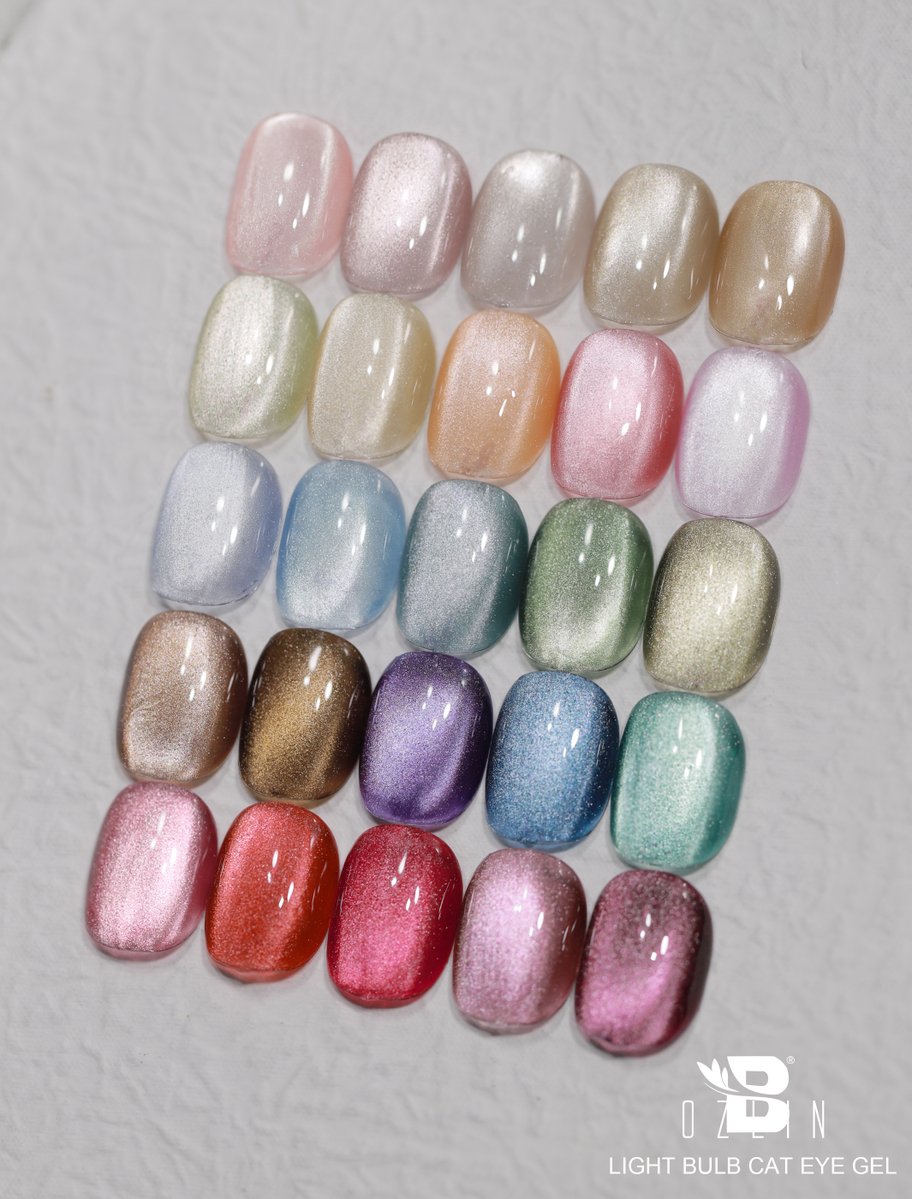 bozlingelpolish's tweet image. Meet our new Light Bulb Cat Eye Gel in the dreamiest, most gentle shades!

It could easily be your next fave:
·Sheer, buildable color — no harsh lines!
·Deliciously subtle magnetic effect
·Applies like a dream, glows like moonlight

#cateyegel #nailtrend #bozlingelfactory