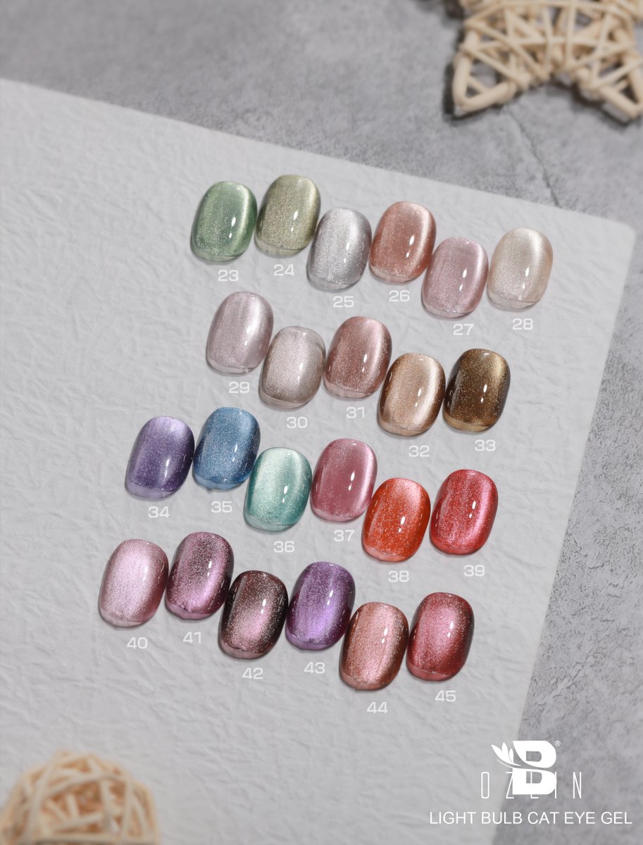 bozlingelpolish's tweet image. Meet our new Light Bulb Cat Eye Gel in the dreamiest, most gentle shades!

It could easily be your next fave:
·Sheer, buildable color — no harsh lines!
·Deliciously subtle magnetic effect
·Applies like a dream, glows like moonlight

#cateyegel #nailtrend #bozlingelfactory