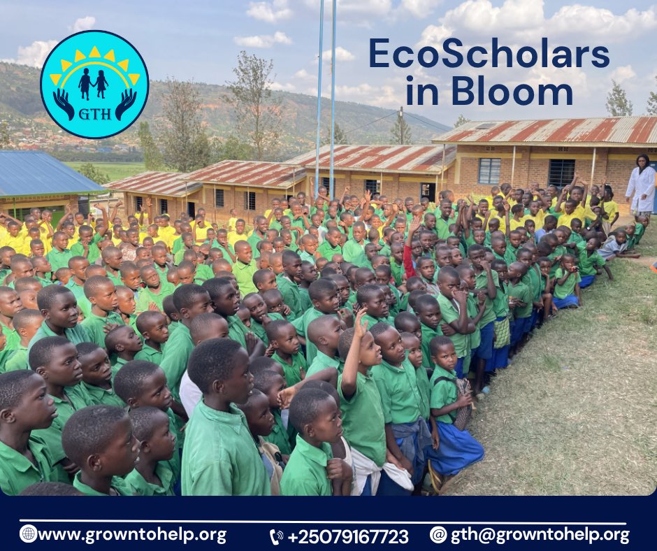 HelpGth's tweet image. Sponsored by Association des Arbres Pour La Vie, we empowered 1,000+ students from GS Saint Joseph Gasharara with hands-on training in tree planting, waste management &amp;amp; sustainability! 🌍💚 #Sustainability #ArbresPourLaVie #YouthForClimateAction #EducationMeetsSustainability