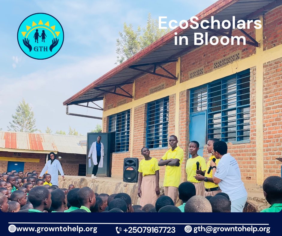 HelpGth's tweet image. Sponsored by Association des Arbres Pour La Vie, we empowered 1,000+ students from GS Saint Joseph Gasharara with hands-on training in tree planting, waste management &amp;amp; sustainability! 🌍💚 #Sustainability #ArbresPourLaVie #YouthForClimateAction #EducationMeetsSustainability