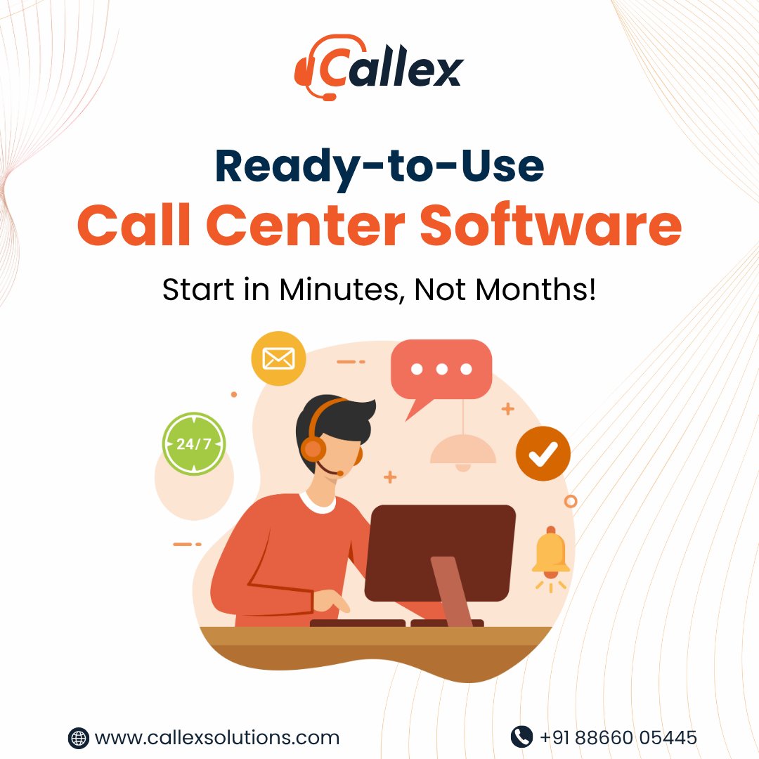 callexsolutions's tweet image. Ready-to-Use Call Center Software by #Callex!

No setup headaches, just plug, play, and start calling in minutes, not months!

Boost productivity, improve customer experience, and scale effortlessly.

Get started today at callexsolutions.com

#CallCenterSoftware