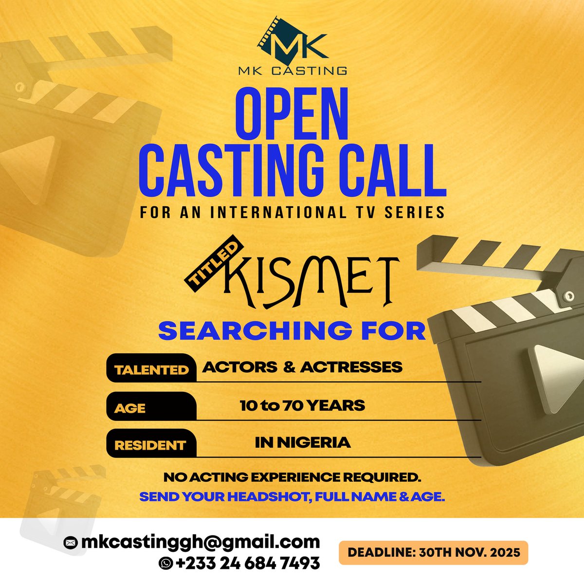 MK Casting tweet media