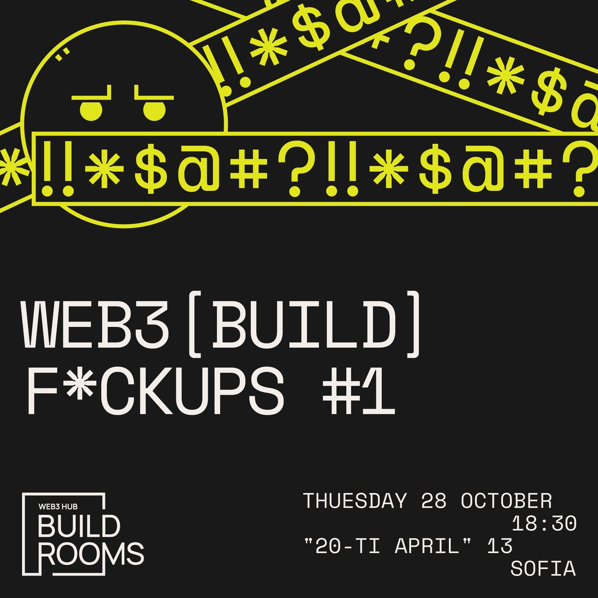 Kicking off the Web3 Build F*ckups event series.

Once a month founders, builders &amp; creatives will take the mic to share their biggest fuckups and the art of bouncing back stronger 💪   

First on stage: <a href="/Ivshti/">Ivo 7702/acc</a>, CEO &amp; Founder of <a href="/ambire/">ambire.eth</a>

Save your spot ▶️ luma.com/dmk27svi