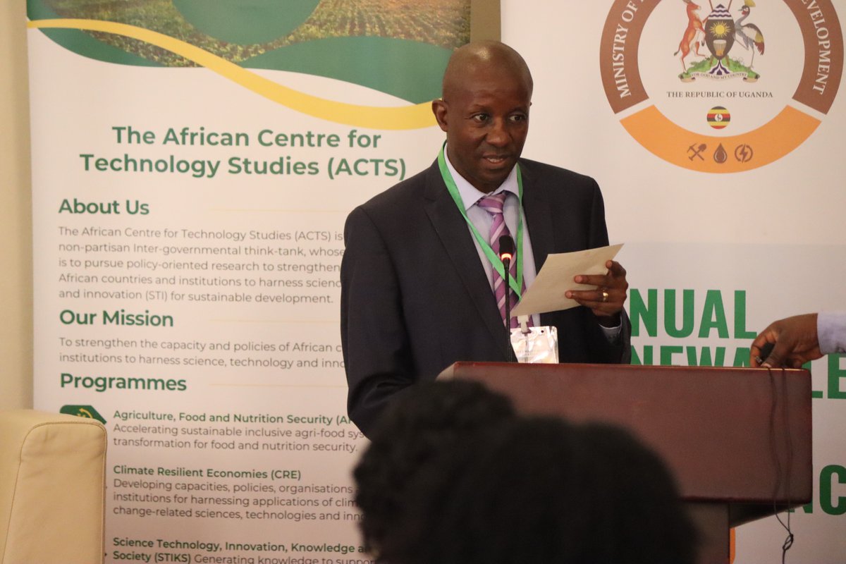 ACTSNET's tweet image. 2/4
During the opening session of the @NREP_Uganda Energy Conference, we heard inspiring remarks from Dr. @BrianIsabirye -Commissioner, RED-MEMD, Prof. @MosesMuhwezi - Principal, @OfficialMubs , and Dr. @PaulOkwi-@IDRC_CRDI
“Local solutions are what we need for the ultimate…