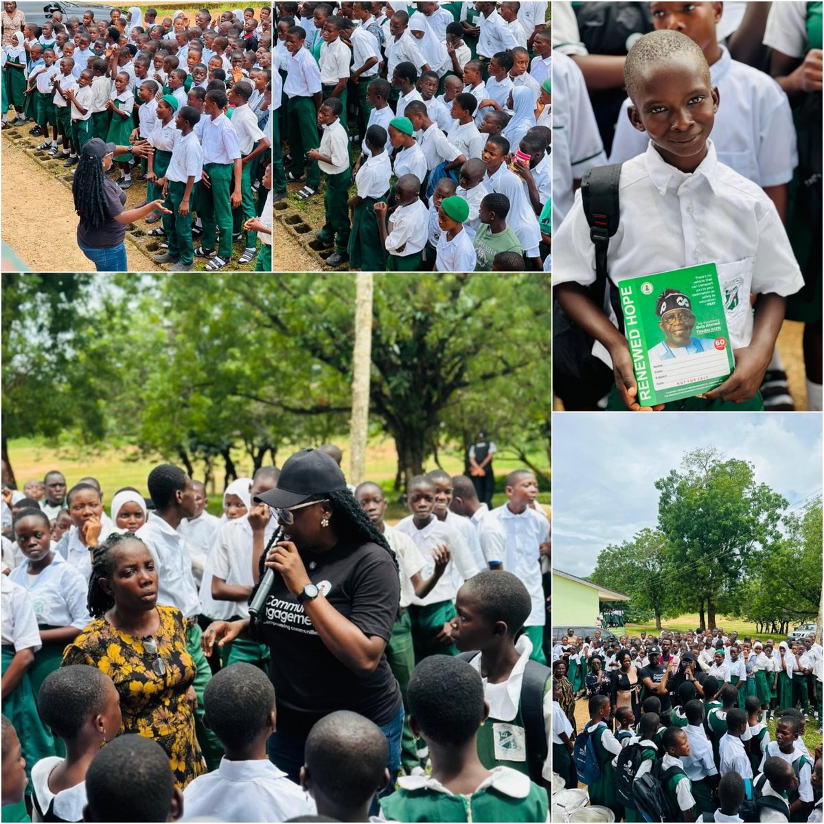 PCEOSWofficial's tweet photo. A new week, a fresh start.

From the grounds of Modakeke High School comes a reminder that every great journey begins with hope and a willingness to learn.

#CommunityFirst
#CommunityEngagement https://t.co/rwHW8Pa4Xo