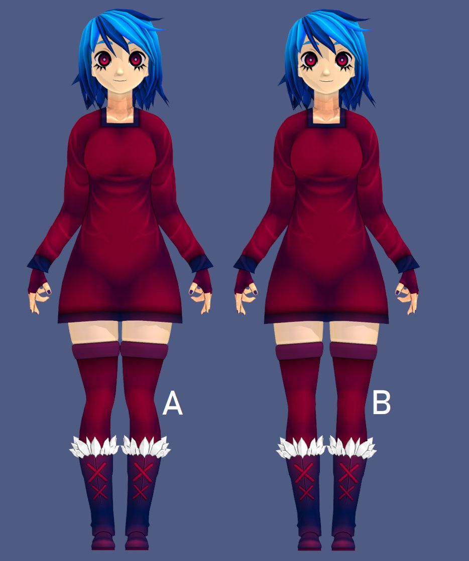 How about you? How do you draw legs on your anime girls?