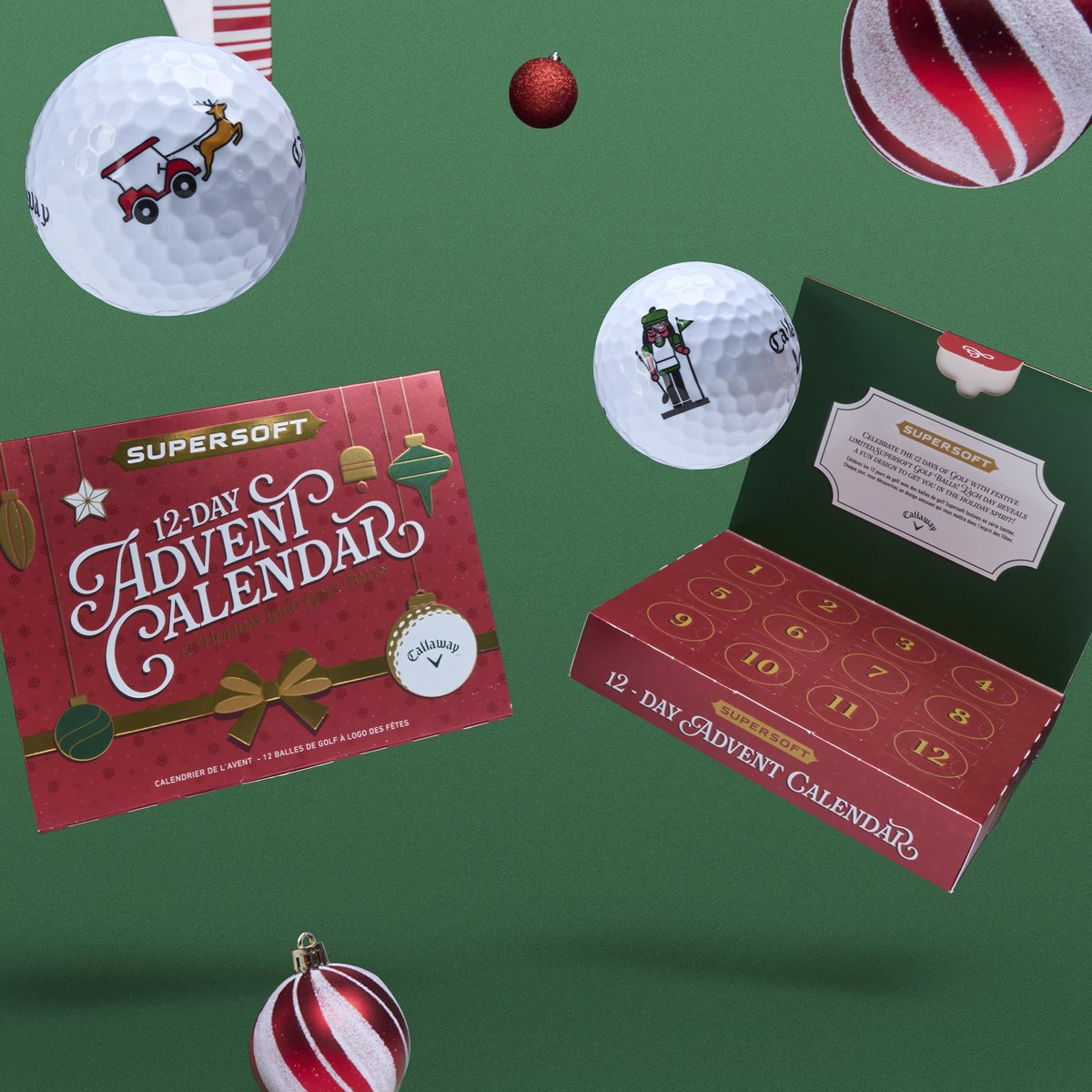 🎄⛳ Count down to the holidays in style!

Unwrap distance, feel &amp; control with the <a href="/CallawayGolfEU/">Callaway Golf Europe</a> Supersoft 12-Day Advent Calendar - each day reveals a limited-edition holiday logo golf ball.

tinyurl.com/6ct5fats

Available now at Silvermere - limited stock!