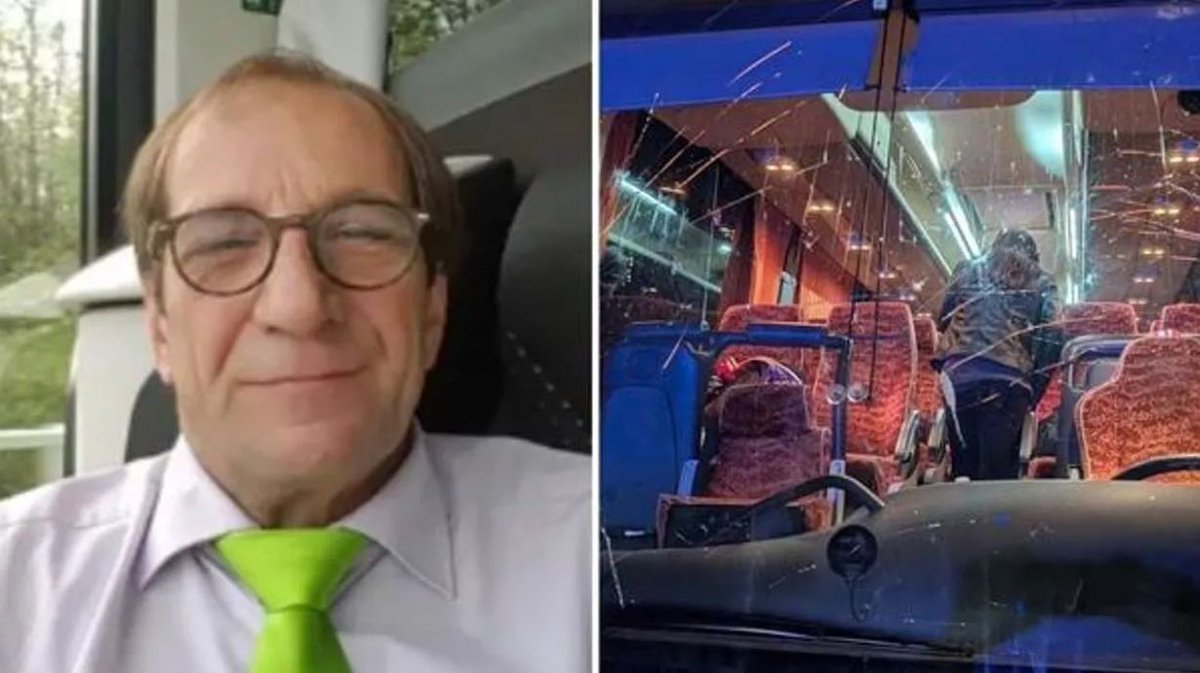 Un autista è stato ucciso da un mattone lanciato contro un pullman di tifosi.
Una morte assurda, frutto di odio e disumanità.
Chi ama lo sport non può voltarsi dall’altra parte.
Non è tifo, è barbarie.

<a href="/lazio_e/">Lazio e Libertà APS 🚬</a>