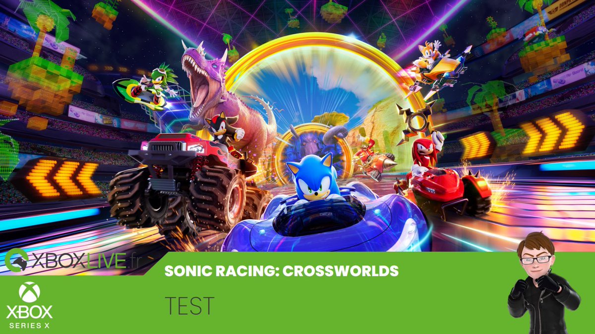 Mieux que Mario Kart World ?

Le test de <a href="/Super_Ryan_2/">Super Ryan 2 | Xboxlive.fr 🇫🇷</a> sur le jeu #SonicRacingCrossWorlds édité par <a href="/SEGA/">SEGA</a> est dispo sur notre site.

xboxlive.fr/test-sonic-rac…