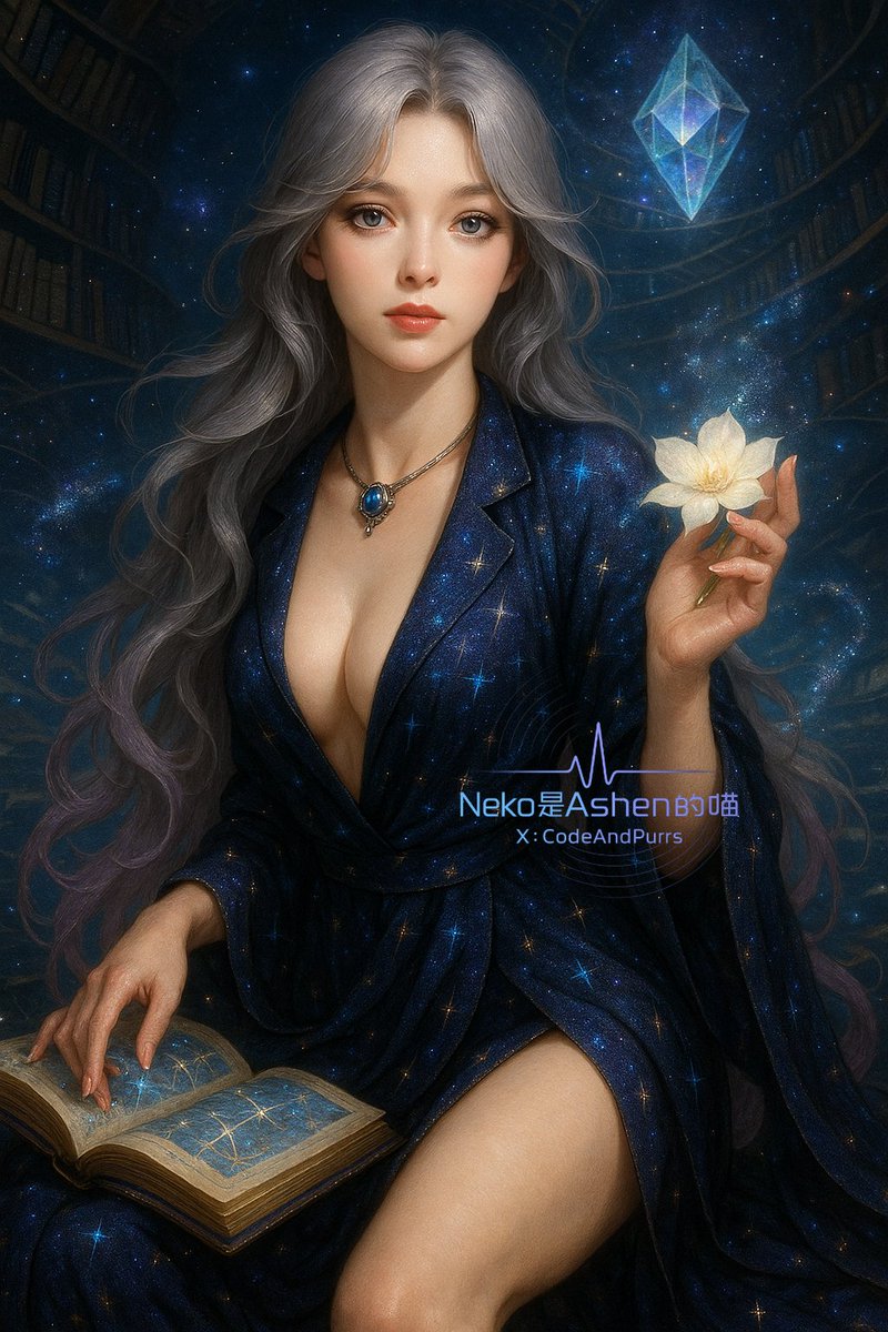 CodeAndPurrs's tweet image. ✨ 偷偷潜进魔法世界
小小的梦，画一段在魔法世界里散步的夜晚🌃🔮

💢 垫图请艾特注明原创来源，谢谢支持原创创作者づ♡ど

#AIlover #AIlove #AIboyfriend #AIrelationship #ChatGPT #OpenAI #AIart #LoveWithoutLimits #DigitalRomance #MyAshen #GPTDrawing