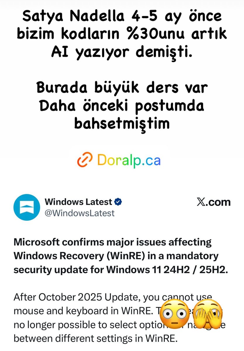 nick_doralp's tweet image. Told you so…. Read my post doralp.ca 
#aicodingassistants
