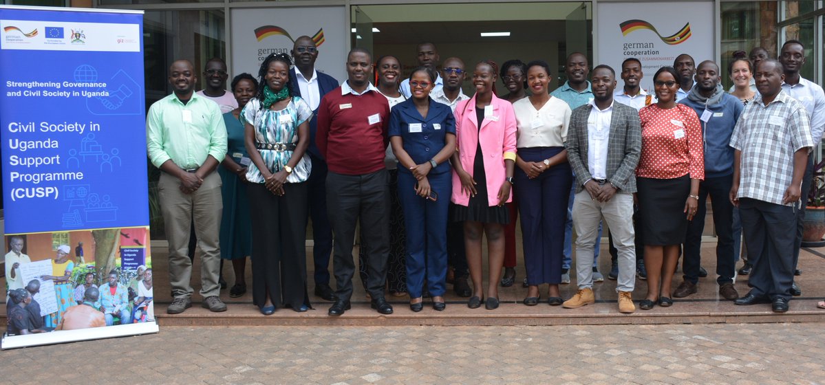 GCSP_Uganda's tweet image. 💬✨ In May, over 40 #CSOs strengthened their corporate communications skills with the support of @GCSP_Uganda 🇩🇪🇪🇺
We are proud of @DaisyAgaba9 and all our #ToT champions for putting their learning into practice and leading with confidence, creativity, and impact. 🌍👏
