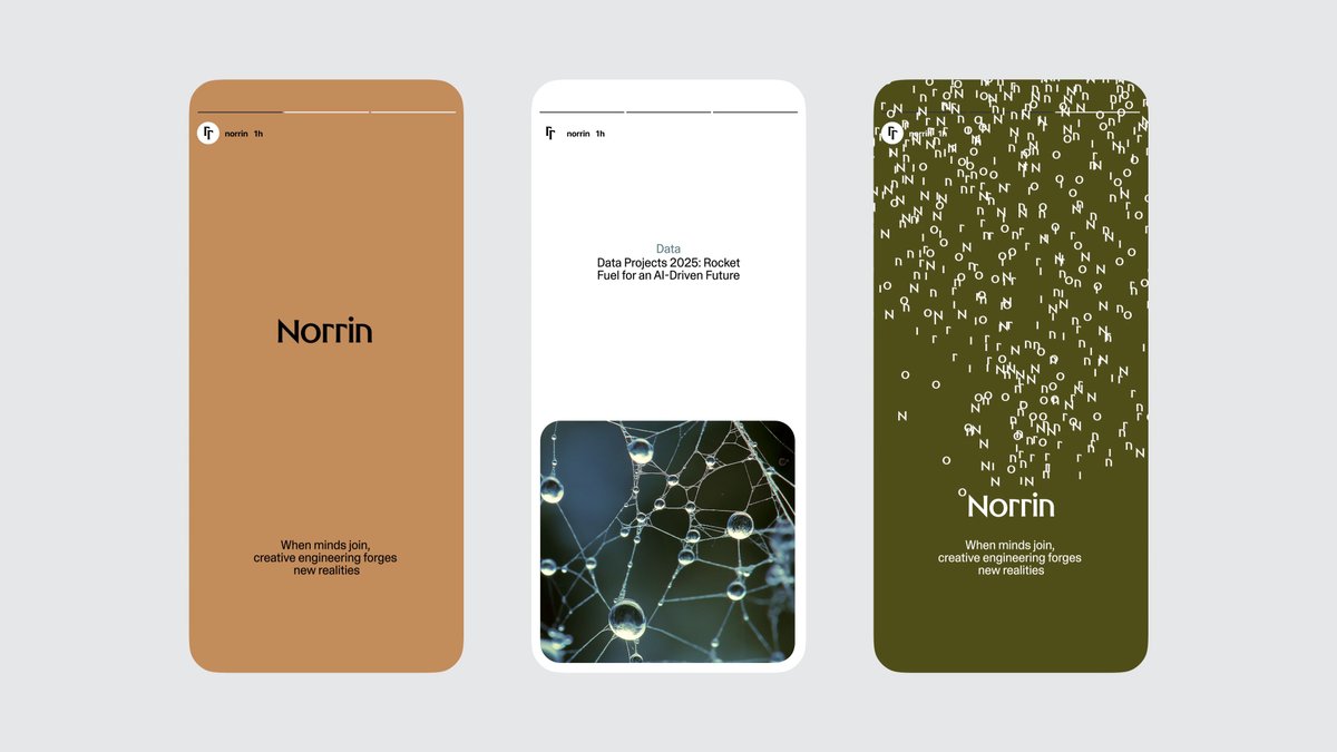 Norrin by Bond, 2025
Now on Brand Archive: brandarchive.xyz/identity/norrin

#logo #branding #design #typography