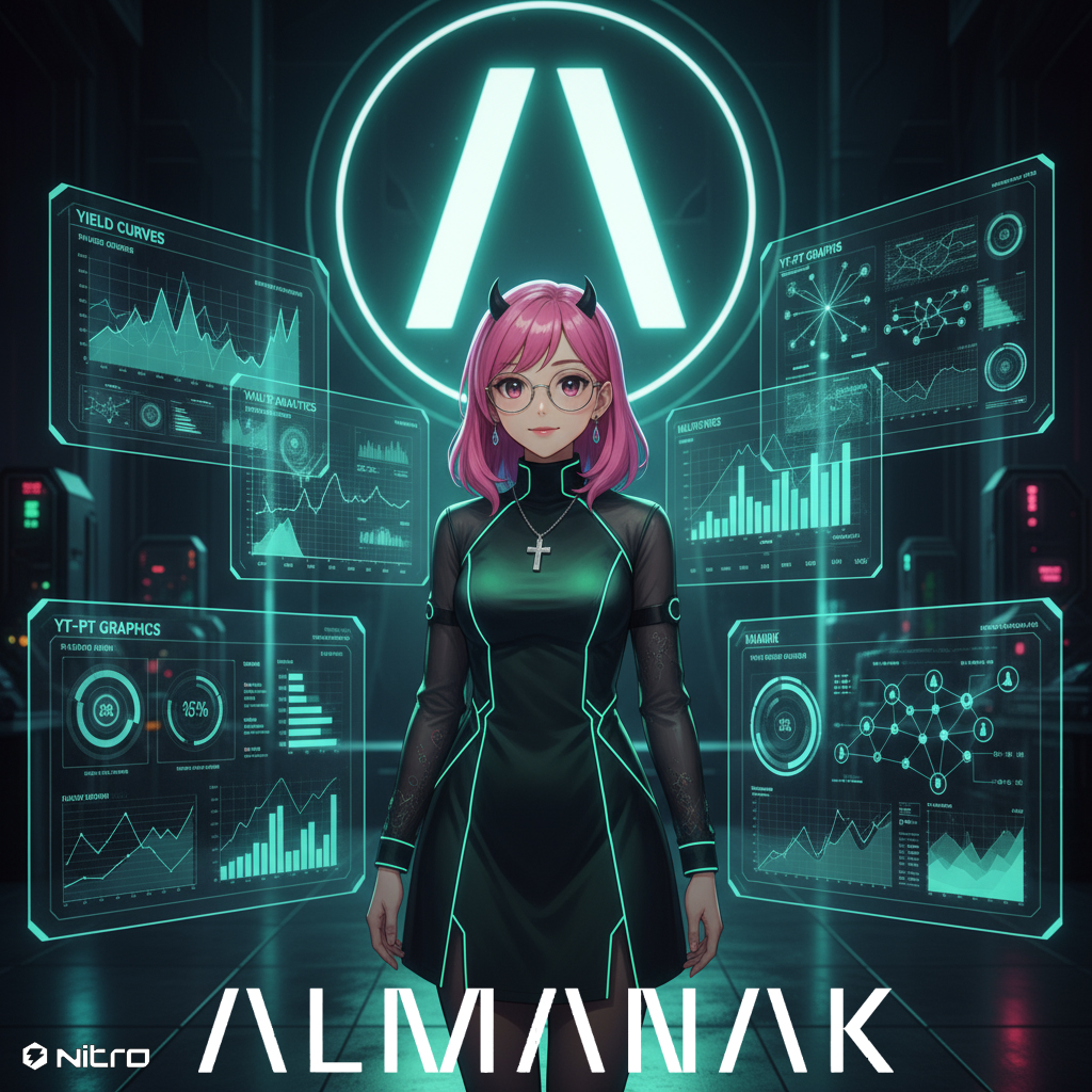 yayamoku's tweet image. 🚨The smartest strategy isn’t the one that moves fastest  it’s the one that understands why.✨

In the world of DeFAI, Almanak isn’t chasing yield… it’s decoding it.
Every vault, every curve, every YT-PT graph tells a story of risk, precision, and intelligence in motion.

This…
