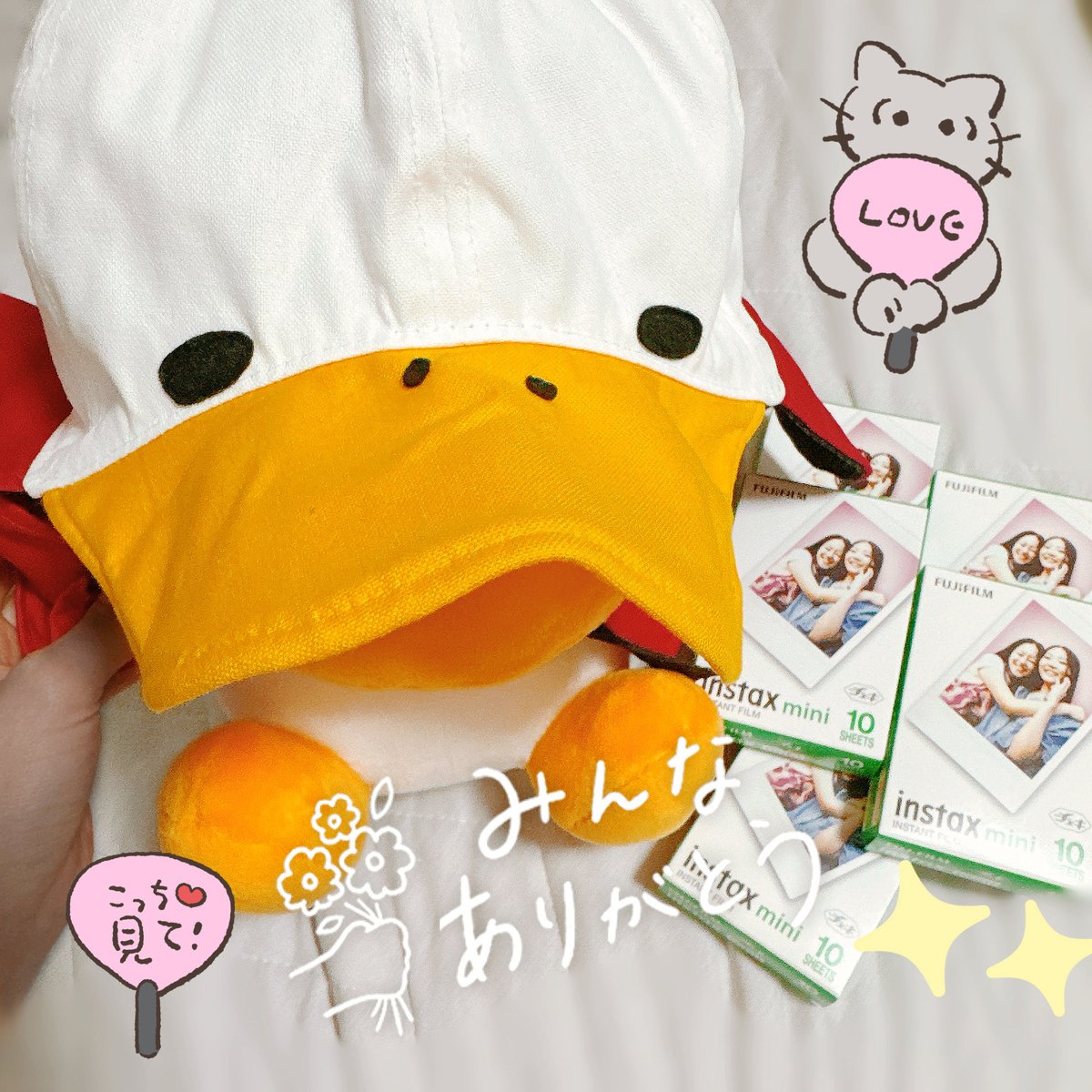 撮影会で超超超うれしい
プレゼントコンボ！！！！🎁🎁

推しの帽子とチェキフィルム🥲❤️✨
ありが湯ございます🥹🤲

 #すがもん