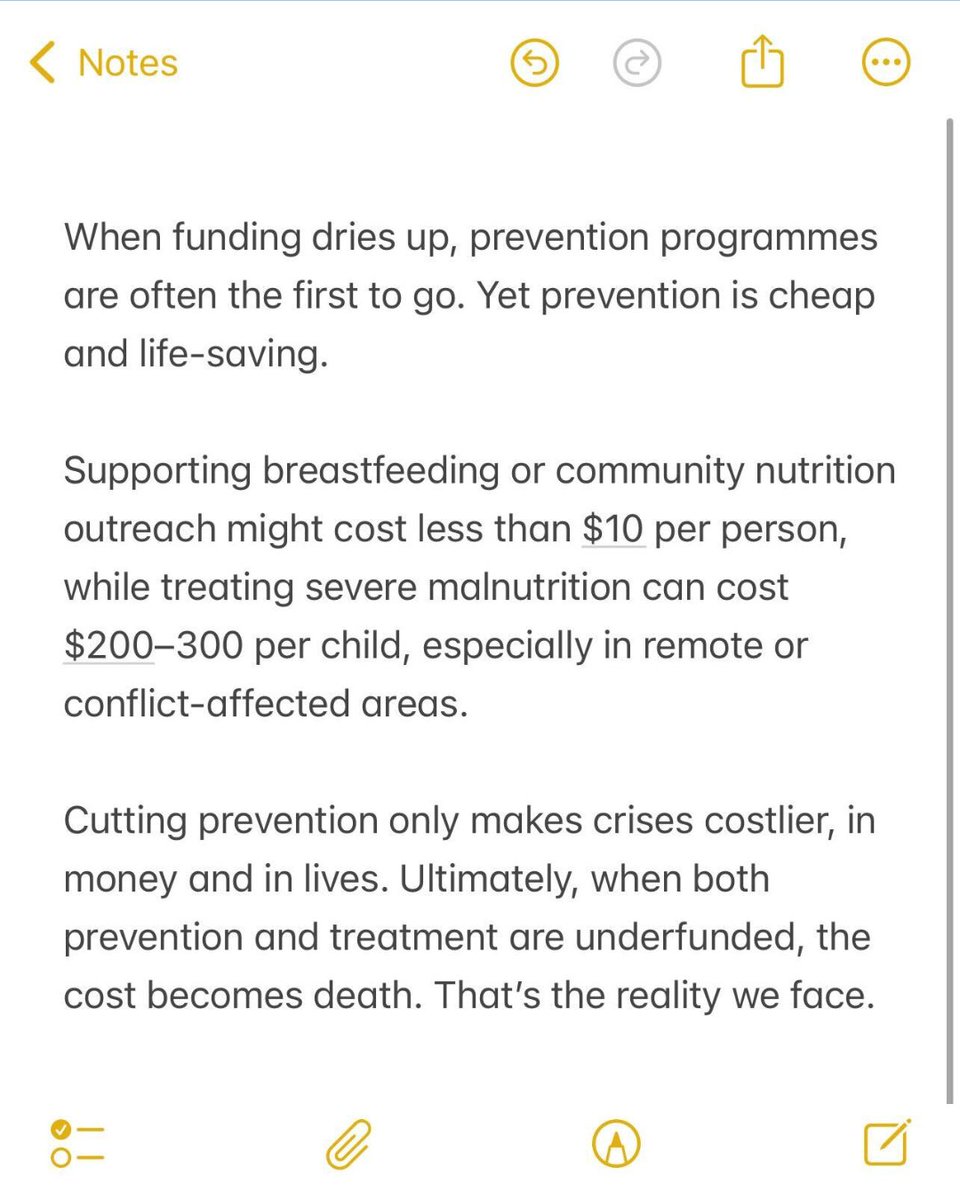 The cost of funding cuts is measured in lives lost.

This heartbreaking reminder comes from a UNHCR nutrition expert.